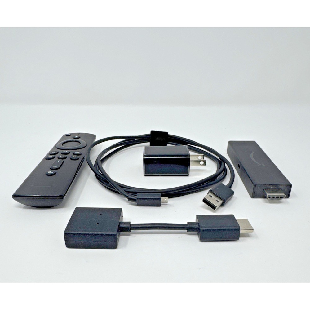 Amazon Fire TV Stick 4K HDR E9L29Y HDMI  1st Generation Remote and Cables